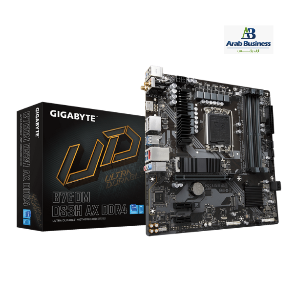 Motherboard Gigabyte B760M DS3H AX DDR4 -Intel (rev. 1.x)