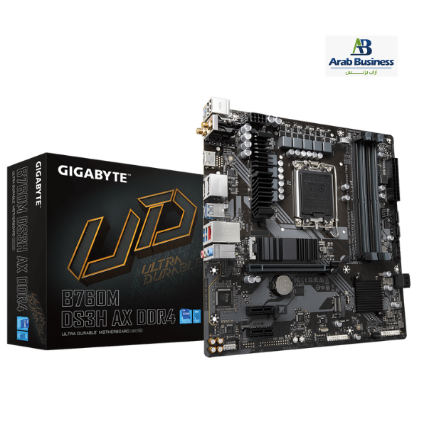Motherboard Gigabyte B760M DS3H AX DDR4 -Intel (rev. 1.x)