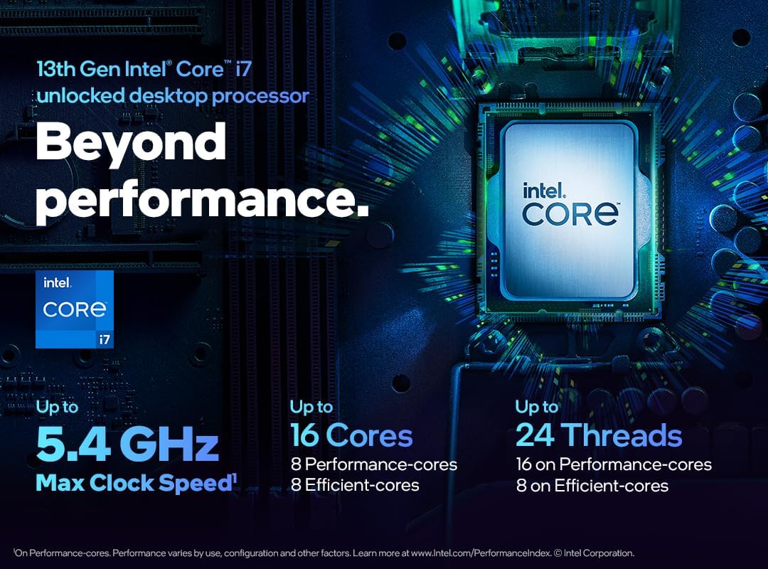 Intel Core i7-13700K Gaming Desktop