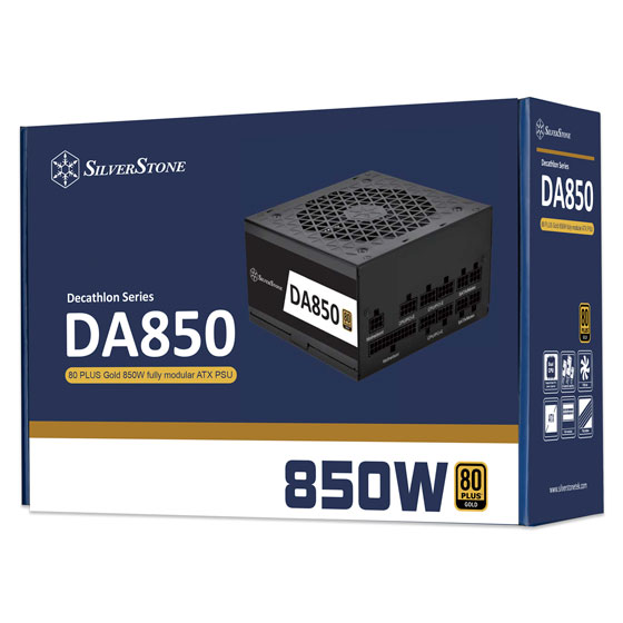 Power Supply SilverStone DA850 Gold 850W
