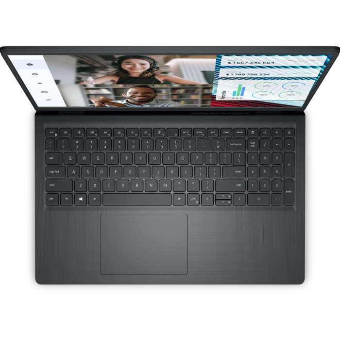 DELL Vostro 3520 Laptop Intel Ci5-1235U 8GB RAM 512GB SSD Nvidia GeForce MX550 2G DDR6 15.6-inch FHD Ubuntu Black