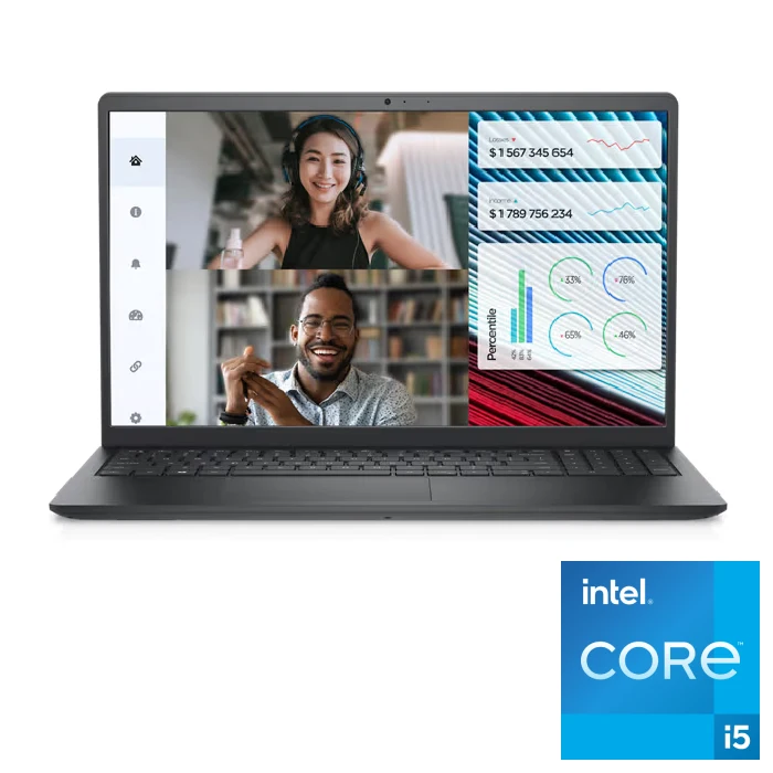 DELL Vostro 3520 Laptop Intel Ci5-1235U 8GB RAM 512GB SSD Nvidia GeForce MX550 2G DDR6 15.6-inch FHD Ubuntu Black