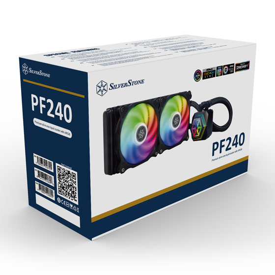 SilverStone PF240 ARGB Liquid Cooler V2 (1700)