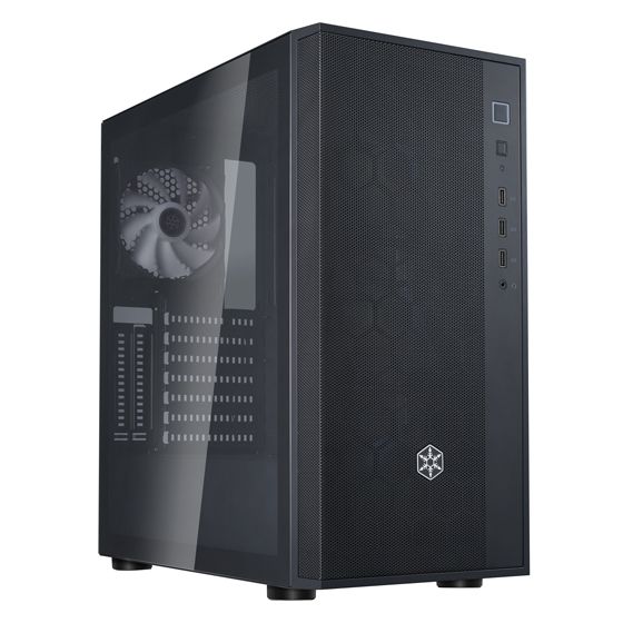 Case SilverStone FARA R1 PRO V2-tempered glass mid tower ATX