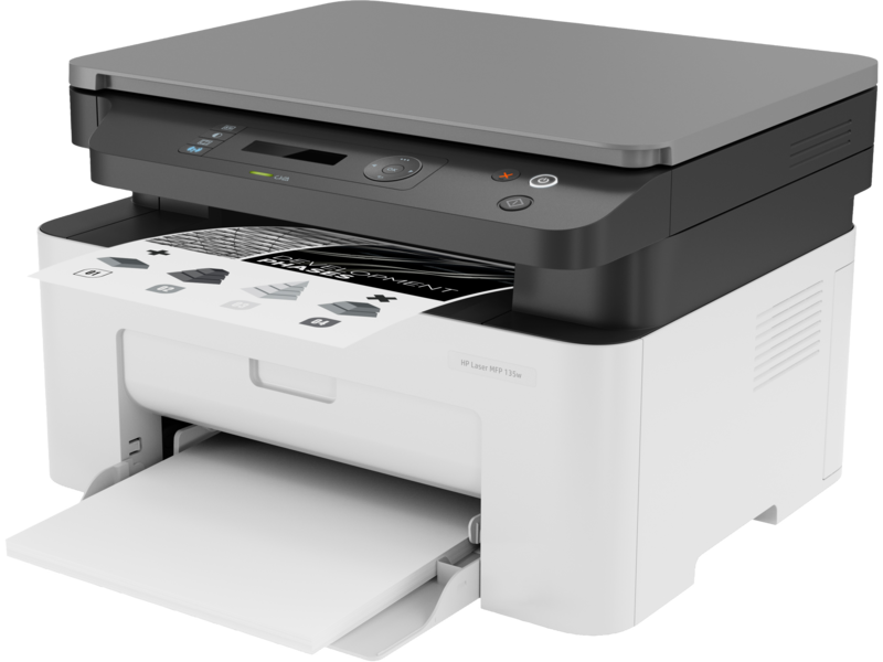 HP Laser Printer MFP 135W Hi-Speed USB 2.0 Wireless 802.11