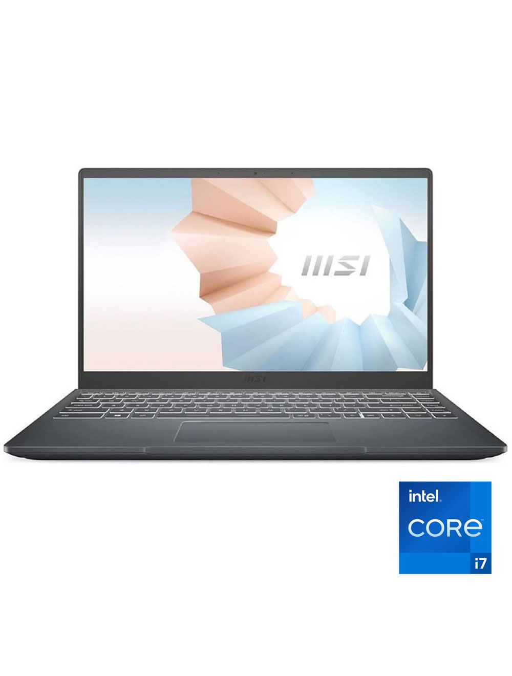 MSI Modern 14 - Intel® Core™™ i7-1195G7 - 8GB - 512GB SSD - Intel® UHD Integrated Graphics - 14"FHD - Win11 - Carbon Gray