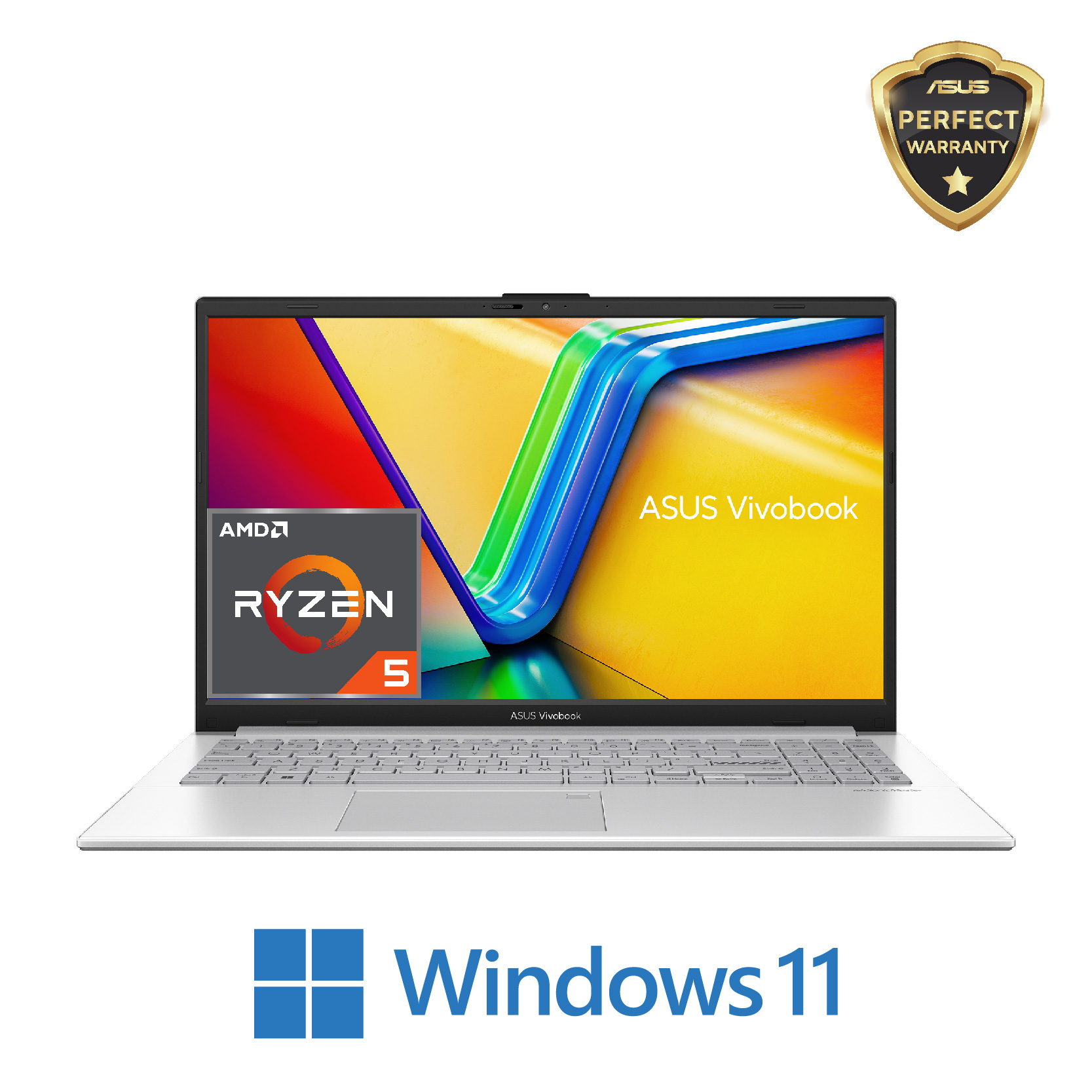 ASUS VivoBook Go 15 E1504FA-NJ005W-AMDRyzen 5 7520U – 8GB RAM -512GB M.2 SSD – AMD Radeon Graphics -15.6-Inch FHD 60Hz Display – Windows 11 Home