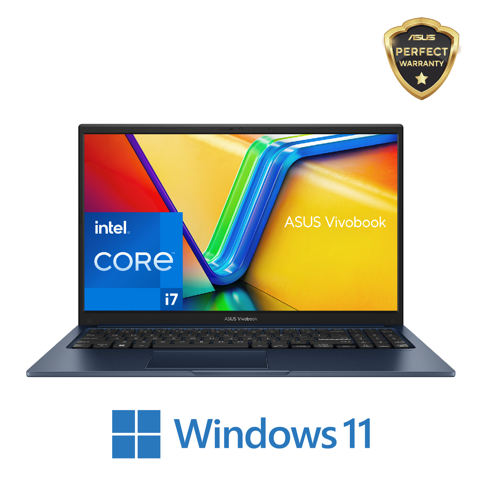 ASUS Vivobook 15 X1504VA-NJ017W Laptop - Intel® Core™ i7-1355U - 8GB - 512GB SSD - Intel® Iris Xe Graphics - 15.6'' FHD - Win11 - Quiet Blue