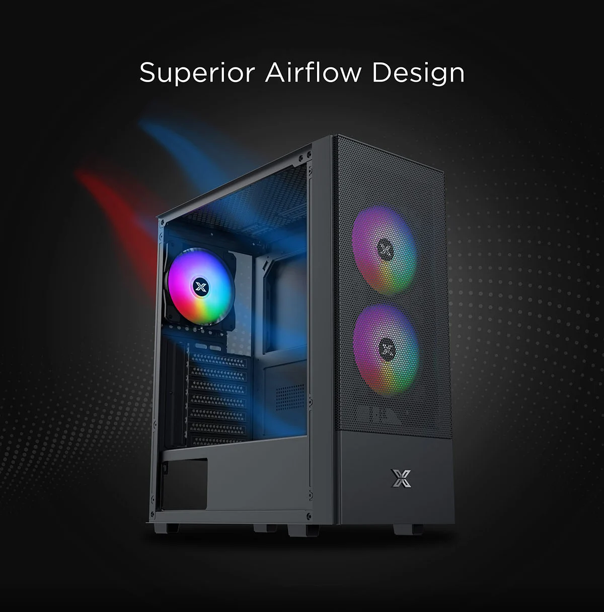 Xigmatek Hero II Air FRGB (with Z Power Ii Psu 500 W)