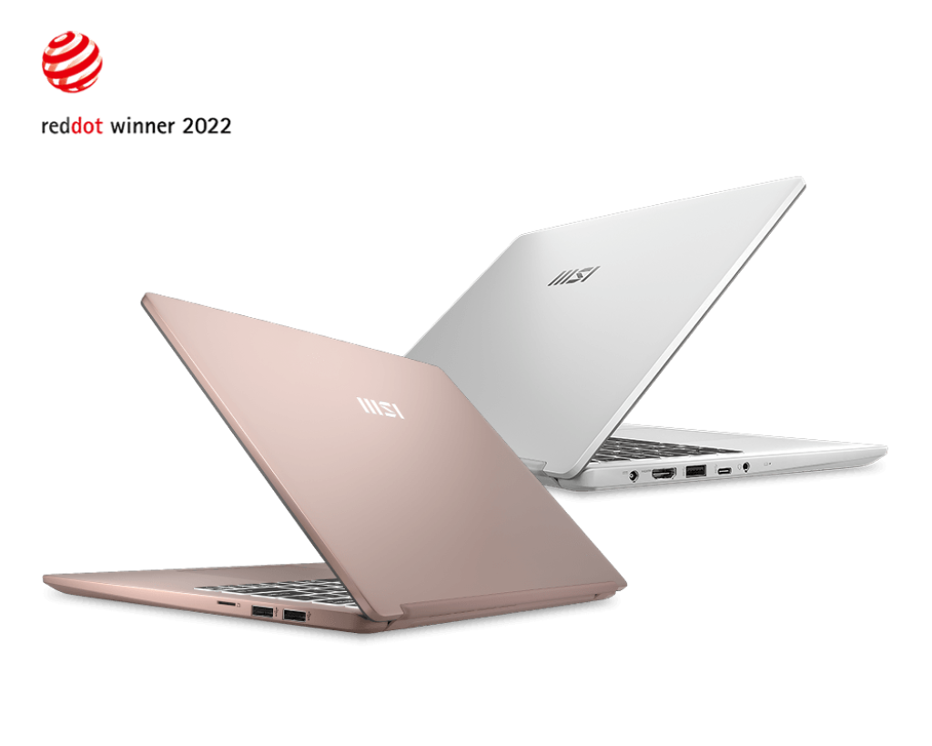 MSI MODERN 14 C12MO Alder Lake i3-1215U-RAM 8GB ,256 GB , UHD , 14" FHD - BLACK