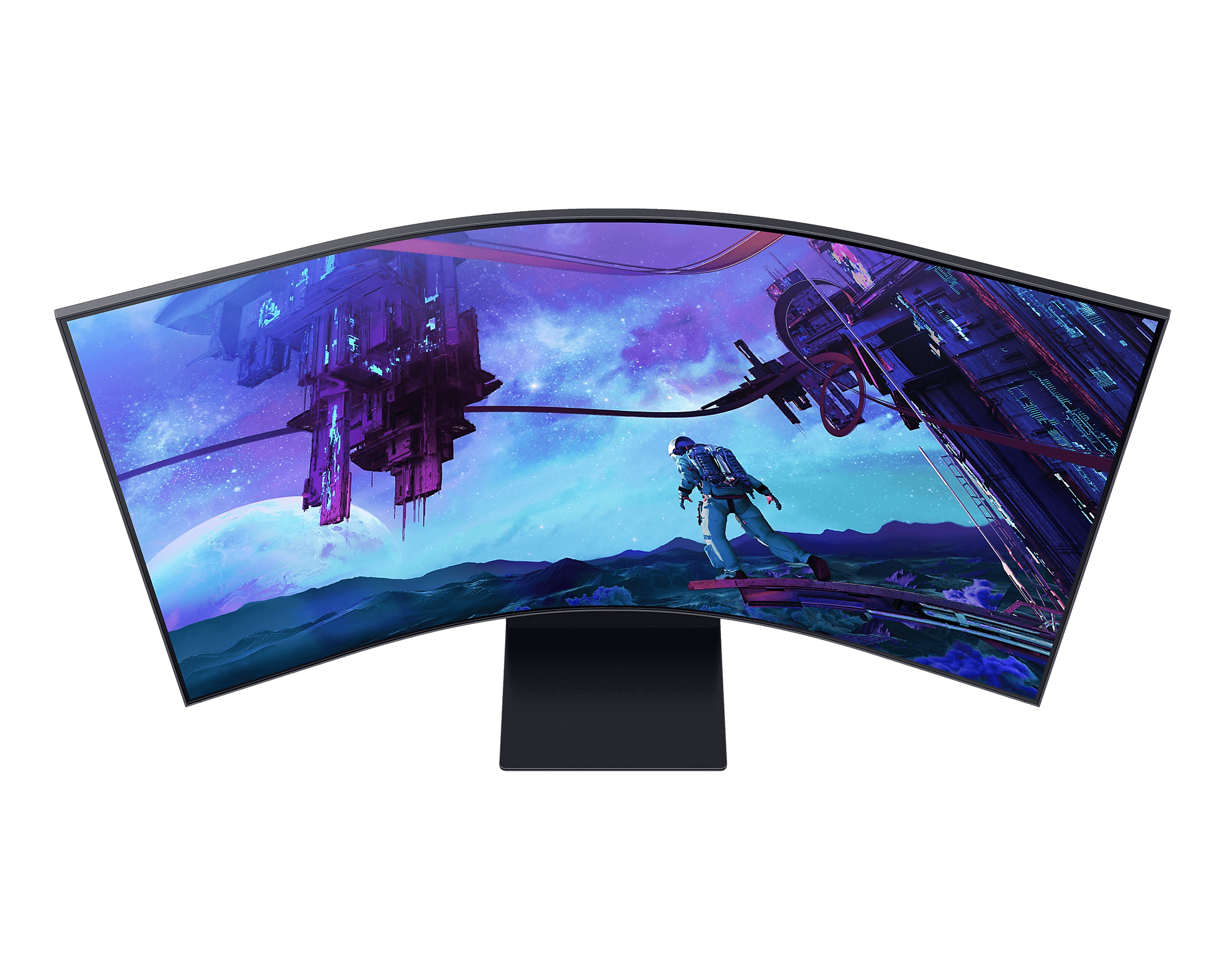 SAMSUNG LS55CG970NUXEN Odyssey Ark 55 Inch Gaming Monitor 3840 x 2160 165Hz VA