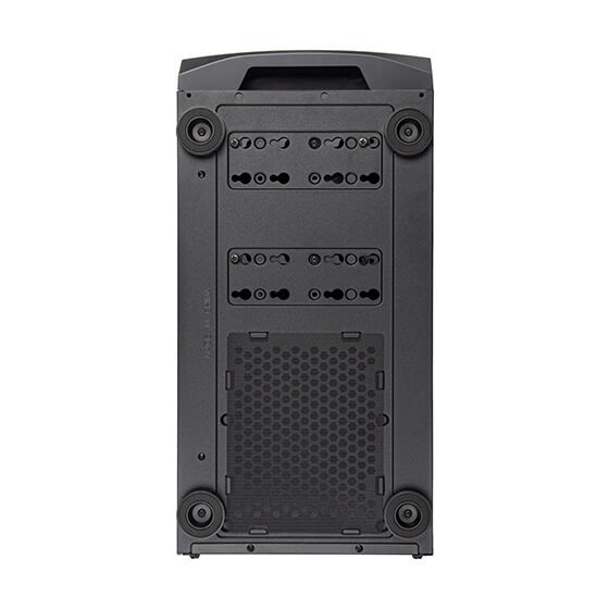 SilverStone Technology FARA 512Z High airflow ATX mid-tower chassis with dual radiator support and ARGB lighting SST-FA512Z-BG-V2 (Black, tempered glass, 4 ARGB fans, ARGB light strip)