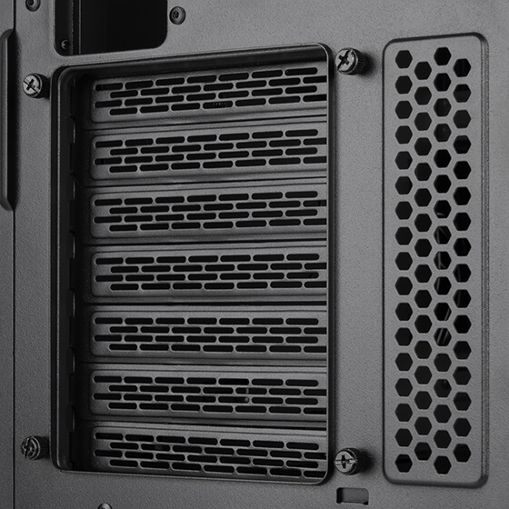 SilverStone Technology FARA 512Z High airflow ATX mid-tower chassis with dual radiator support and ARGB lighting SST-FA512Z-BG-V2 (Black, tempered glass, 4 ARGB fans, ARGB light strip)