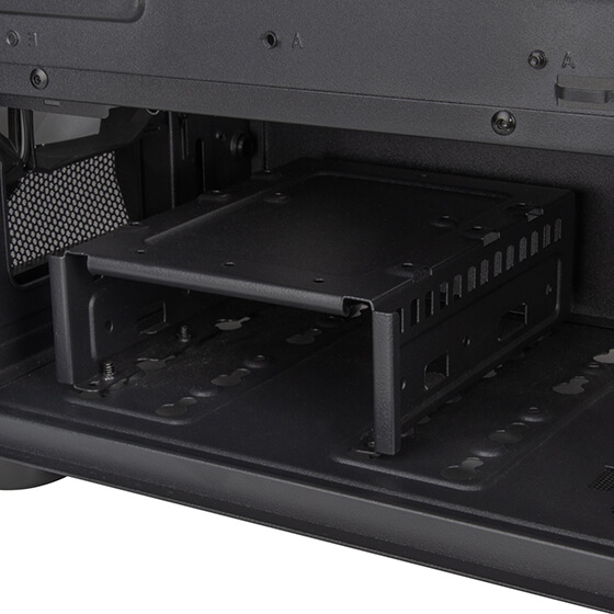 SilverStone Technology FARA 512Z High airflow ATX mid-tower chassis with dual radiator support and ARGB lighting SST-FA512Z-BG-V2 (Black, tempered glass, 4 ARGB fans, ARGB light strip)