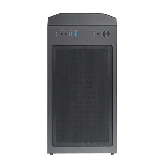 SilverStone Technology FARA 512Z High airflow ATX mid-tower chassis with dual radiator support and ARGB lighting SST-FA512Z-BG-V2 (Black, tempered glass, 4 ARGB fans, ARGB light strip)