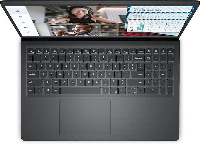 DELL Vostro 3520 Laptop With 15.6 Inch Full HD, Core i7-1255U Processor/8GB Ram/512GB SSD/Ubuntu/ Intel UHD Graphics/ English Black