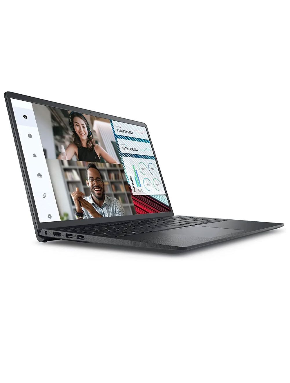 Dell Vostro 3520 Laptop - Intel® Core™ i3-1215U - 8GB - 512GB SSD - Intel® UHD Integrated Graphics - 15.6" FHD - Black