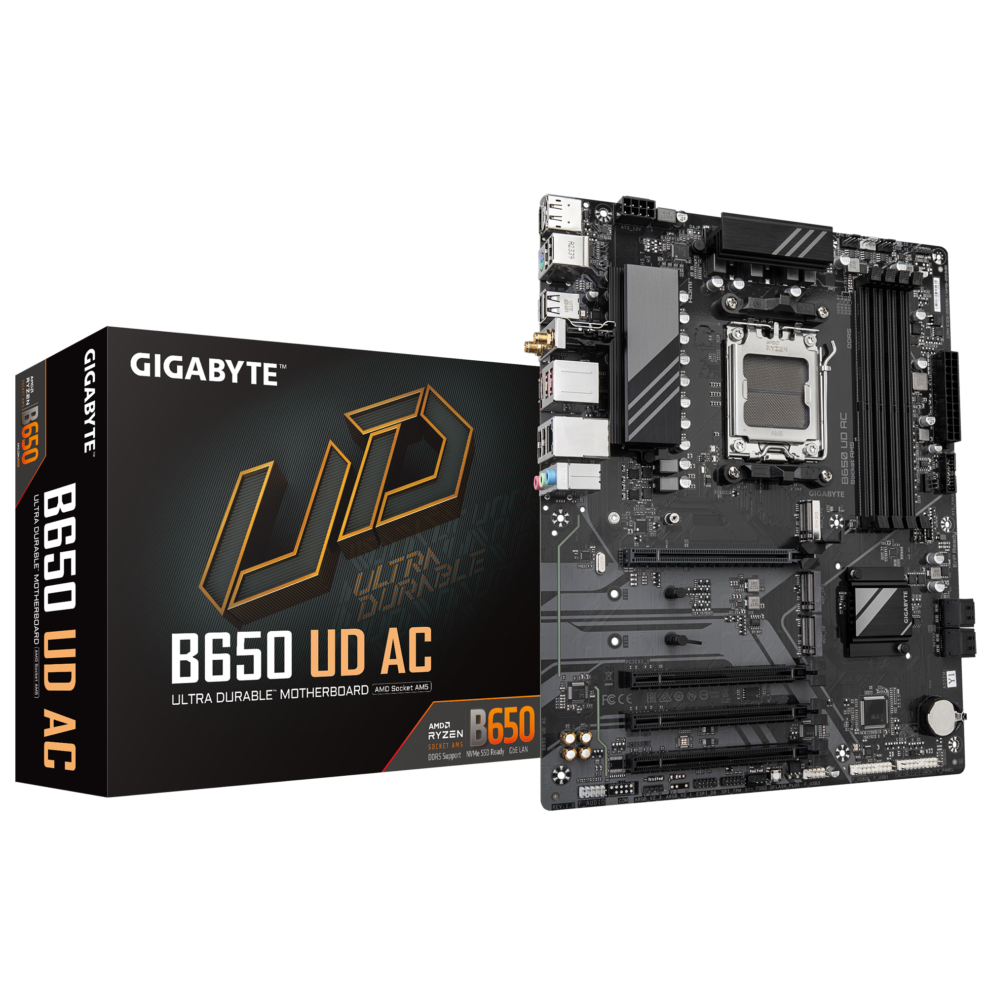 Motherboard Gigabyte B650 UD AC DDR5 AMD (R.V 1.0  )