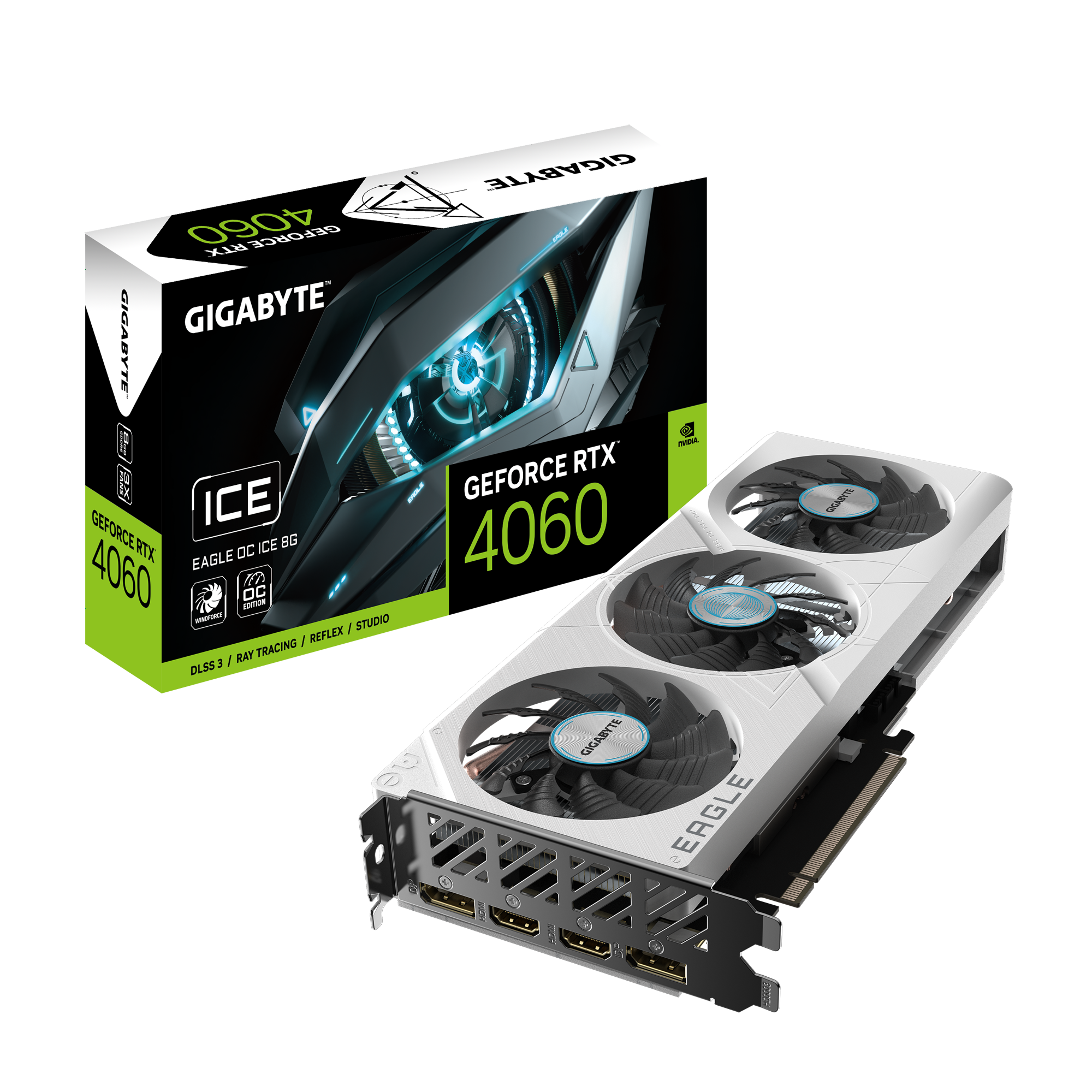 GeForce RTX™ 4060 EAGLE OC ICE 8G
