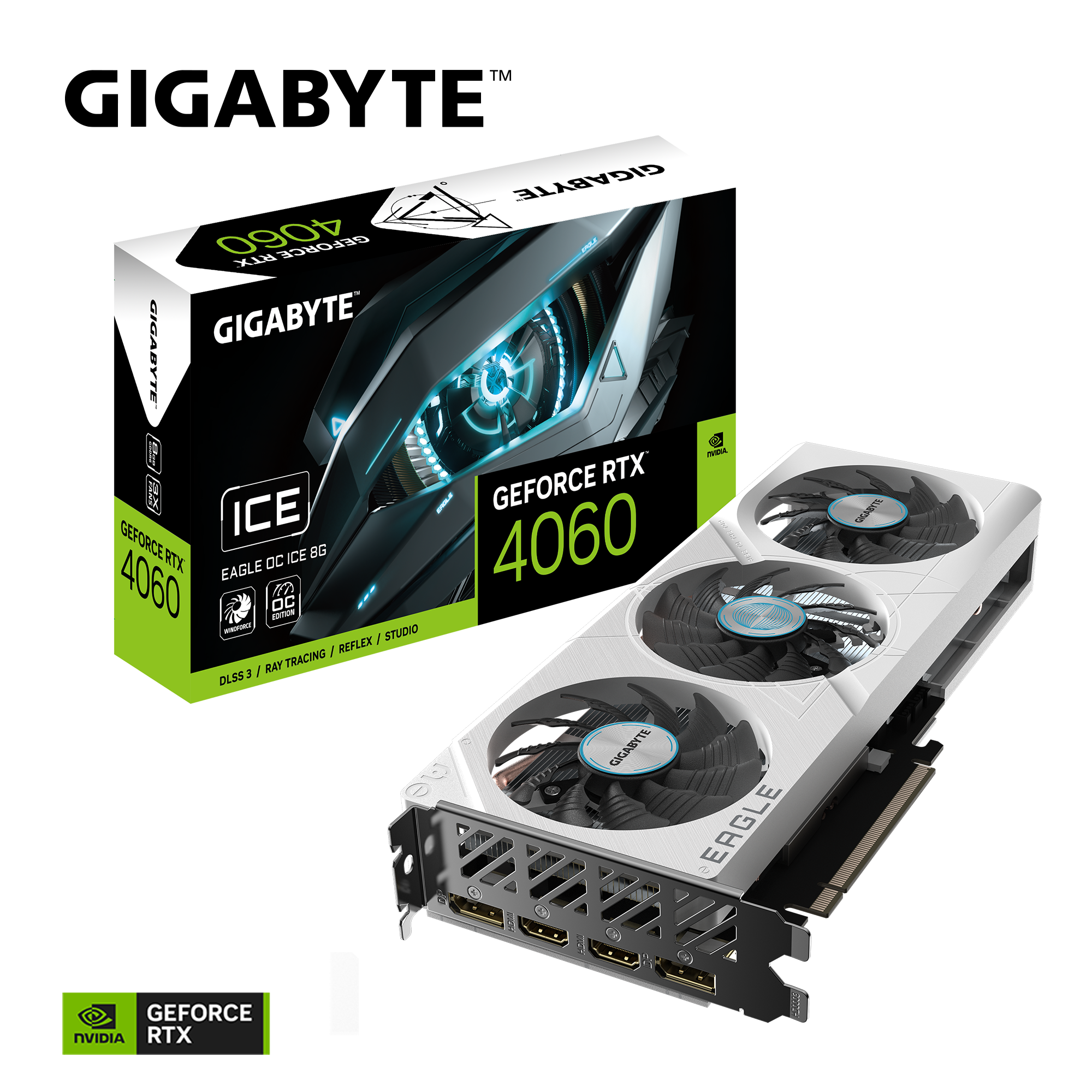 GeForce RTX™ 4060 EAGLE OC ICE 8G