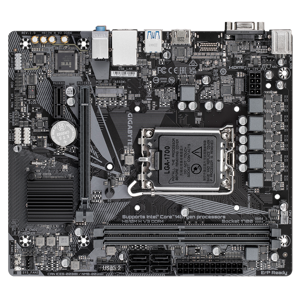 H610M H V3 DDR4 (rev. 1.0)