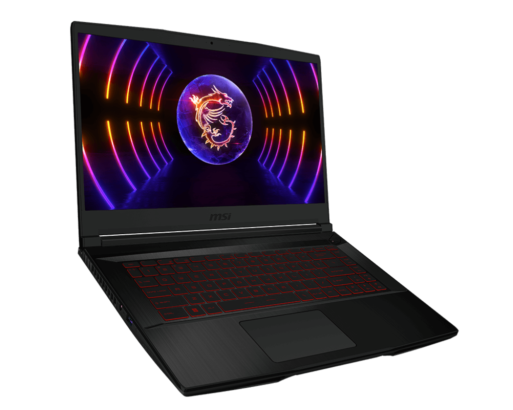 MSI Thin GF63 12UC i7 12650H16GB DDR4 512GB NVMe RTX 3050 IPS FHD 144Hz DOS