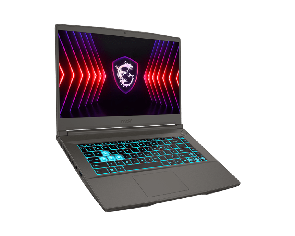 MSI Thin 15 B12VE Gaming Laptop, i5-12450H, RTX 4050 6GB, 8GB DDR4, 512GB M.2,15.6" FHD 144Hz
