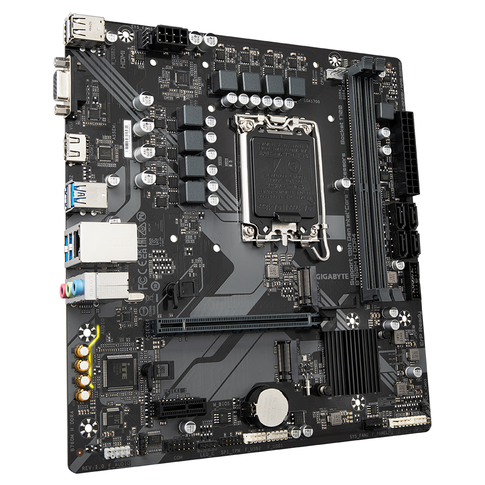 GIGABYTE Motherboard INTEL-B760M H DDR4