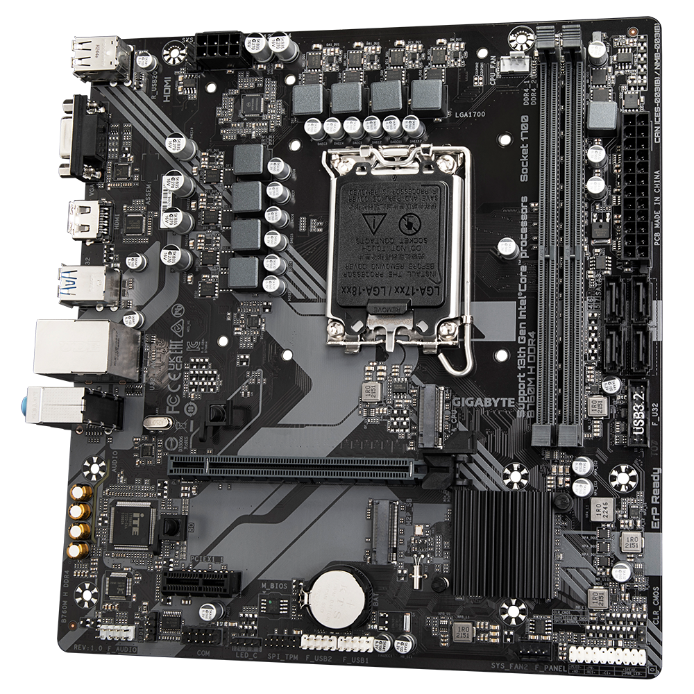 GIGABYTE Motherboard INTEL-B760M H DDR4