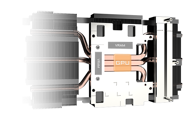 Graphics Card GeForce RTX­­™ 4060 Ti WINDFORCE OC V2 8G