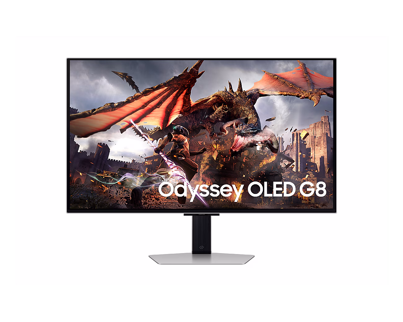 SAMSUNG 32-Inch Odyssey OLED G8 - 240Hz UHD 4K Flat-LS32DG800SUXEN -Gaming Computer Monitor