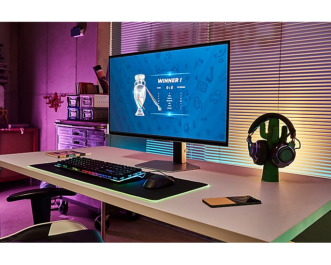 SAMSUNG 32-Inch Odyssey OLED G8 - 240Hz UHD 4K Flat-LS32DG800SUXEN -Gaming Computer Monitor