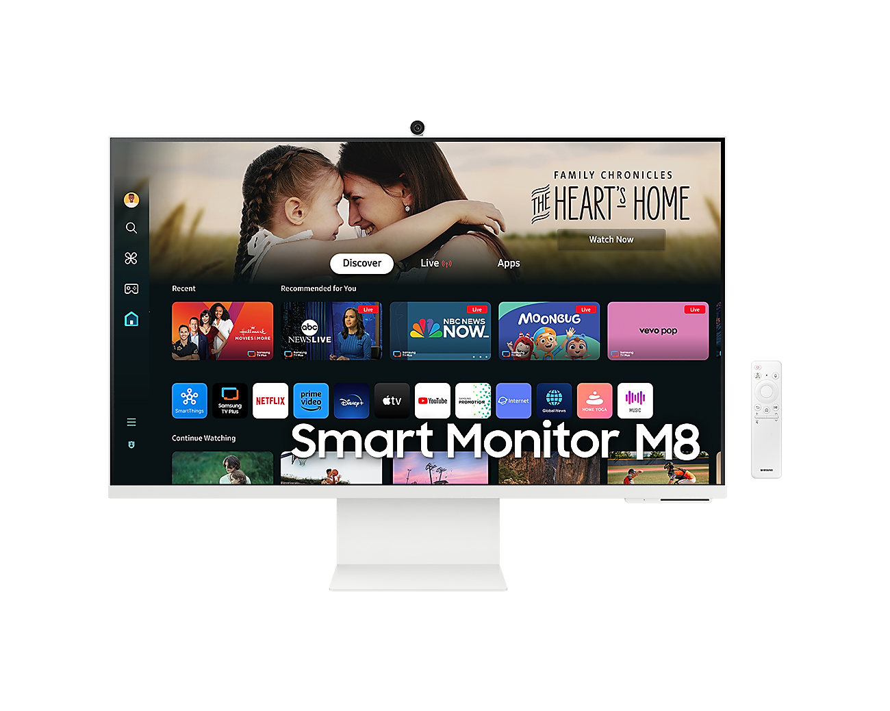 Samsung 32" Smart Monitor M8 M80D UHD Flat