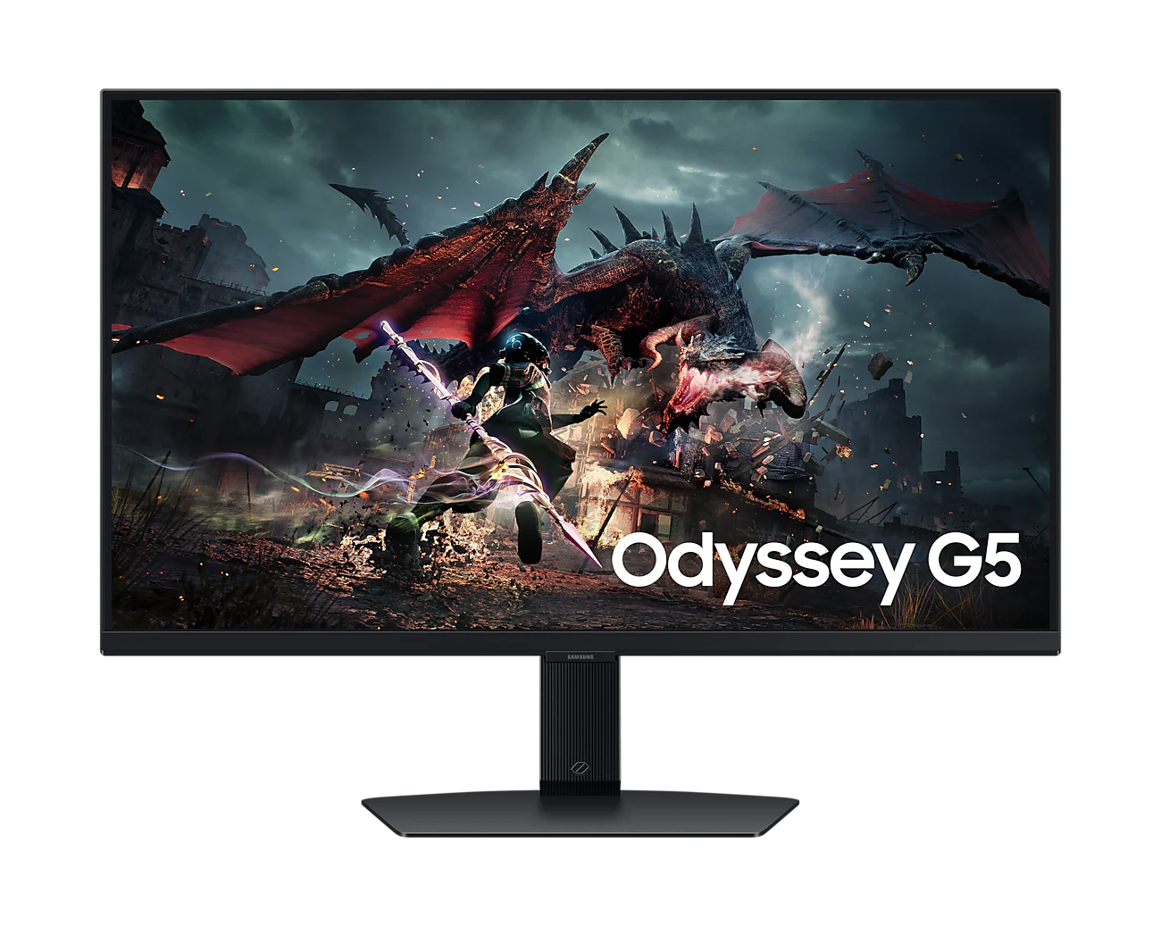 SAMSUNG 27-Inch Odyssey G5, IPS, 2K QHD,180Hz & 1ms, with AMD FreeSync ,LS27DG502EUXEN,Gaming Computer Monitor