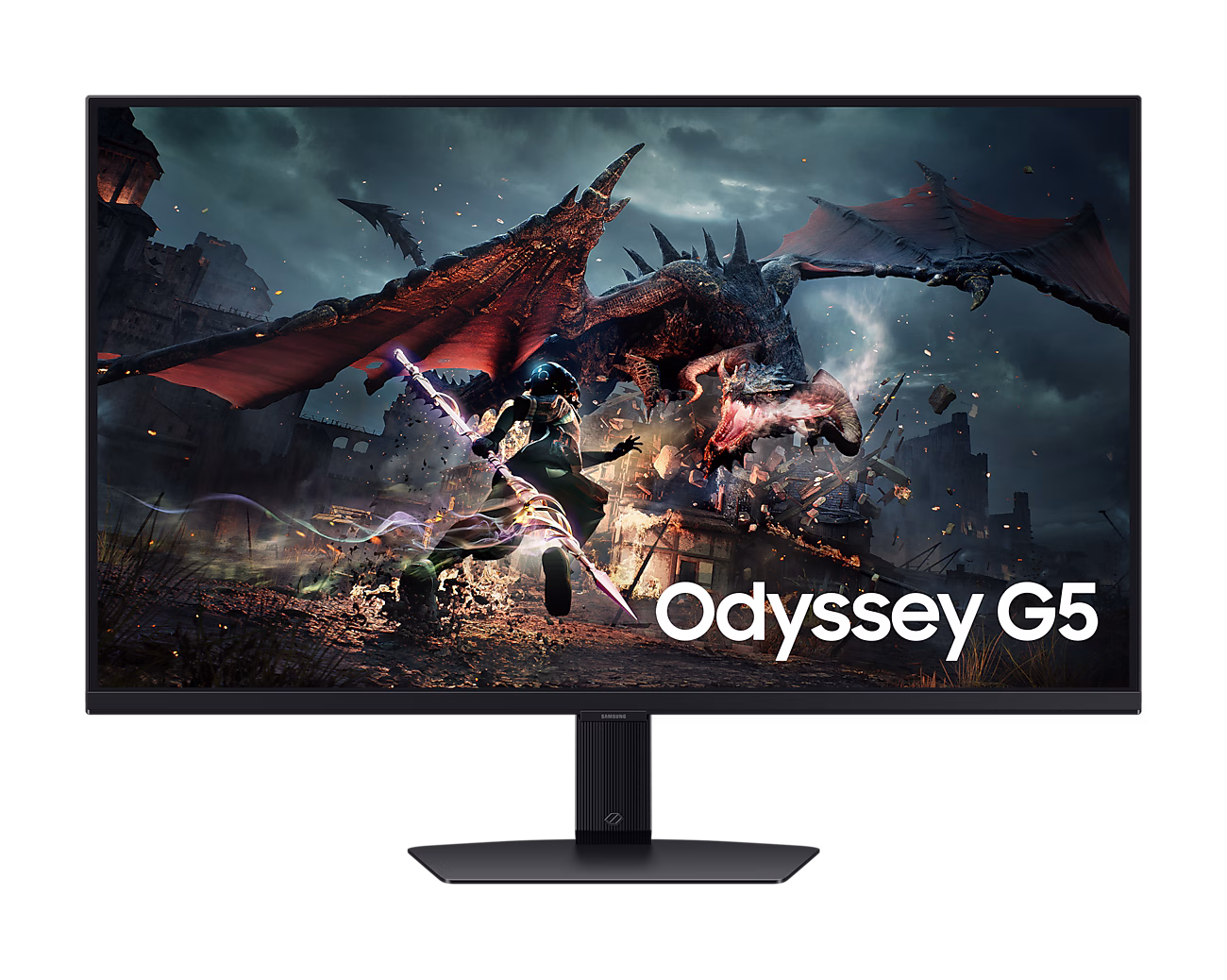 SAMSUNG 32-Inch Odyssey G5, IPS, 2K QHD Refresh Rate 180Hz & Response Time 1ms(MPRT) Gaming Computer Monitor with AMD FreeSync