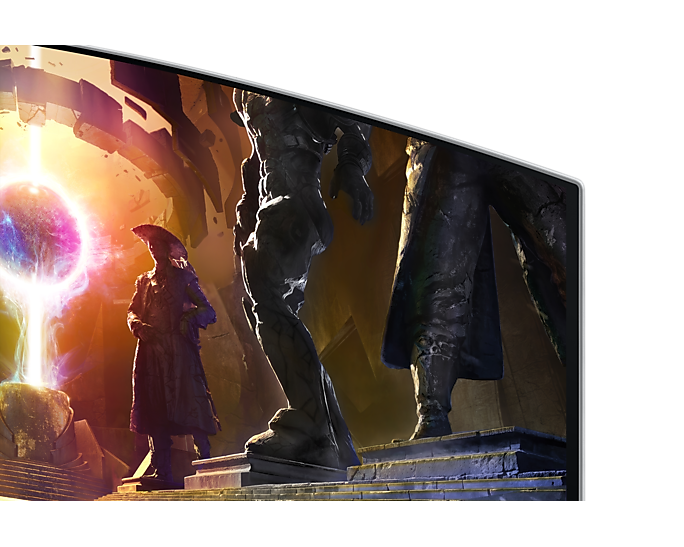 Samsung Odyssey OLED G8 G85SD, 34-Inch Size UWQHD Ultra Wide  Refresh Rate 175Hz Gaming Computer Monitor,