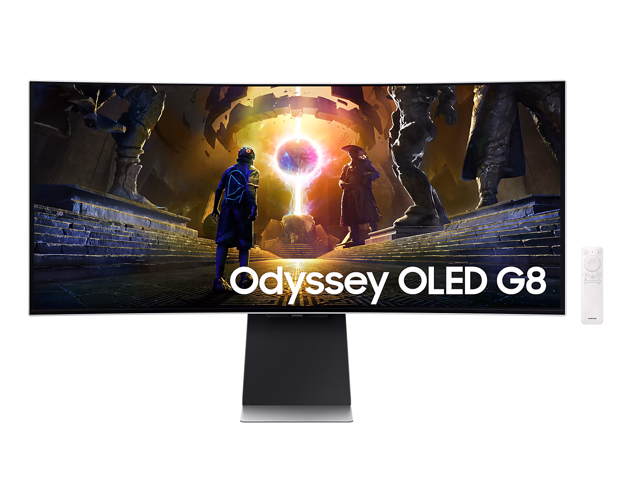 Samsung Odyssey OLED G8 G85SD, 34-Inch Size UWQHD Ultra Wide  Refresh Rate 175Hz Gaming Computer Monitor,