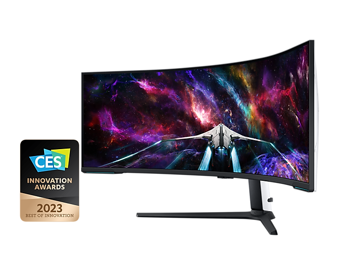 Samsung G95NC Neo 57-Inch Odyssey Curved Gaming Monitor, 240hz Refresh Rate