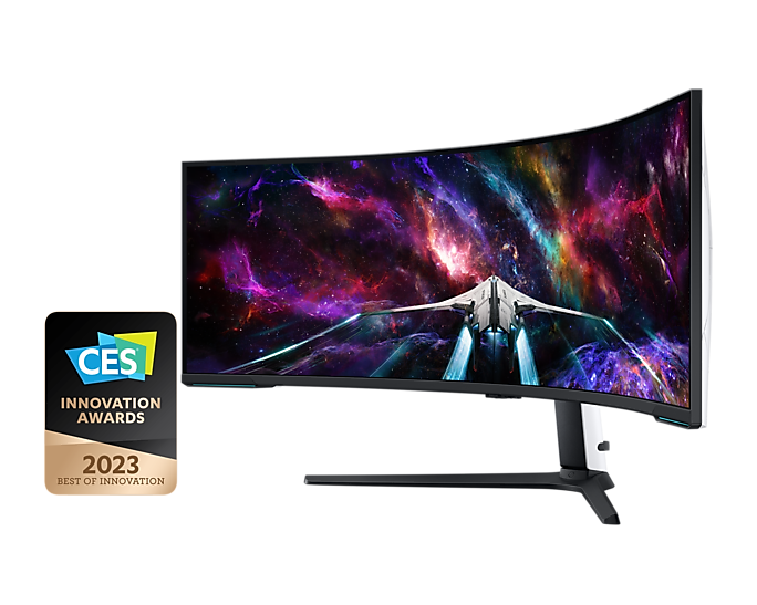 Samsung G95NC Neo 57-Inch Odyssey Curved Gaming Monitor, 240hz Refresh Rate