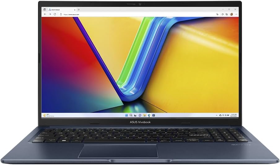 Asus Vivobook 15 X1504VA-NJ1007 Intel Core i7-1355U – 16GB RAM – 512GB SSD – 16:9 15.6-Inch FHD Display – Intel Iris xe – Quiet Blue