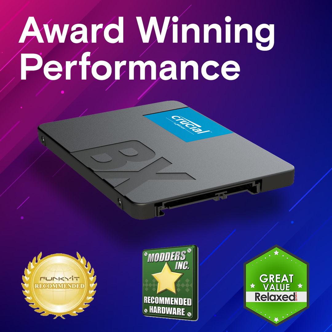 Crucial BX500 240GB 3D NAND SATA 2.5-inch SSD