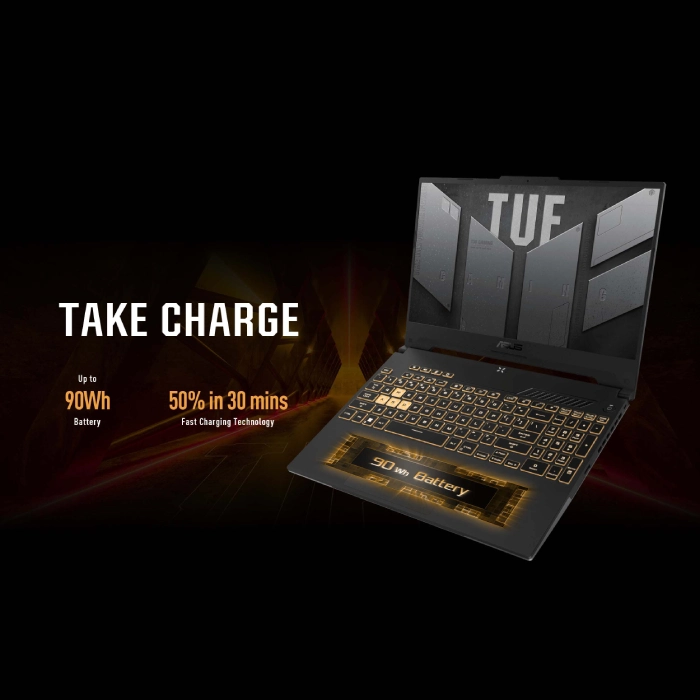 Asus FX507VV-LP156W TUF Gaming F15 Intel Core i7-13620H RAM 16GB DDR5 1TB SSD NVIDIA GeForce RTX 4060 8GB 15.6 FHD SRGB 100% 144Hz Jaeger Gray 90NR0BV8-M009Y0