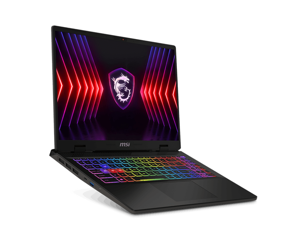 MSI Sword 16HX B13vfkG gaming laptop- raptor Lake i7-13700HX- 8GB*2 Ram -512GB SSD- RTX 4060 -GDDR6 8GB- 16" INCH 144HZ -WIN11