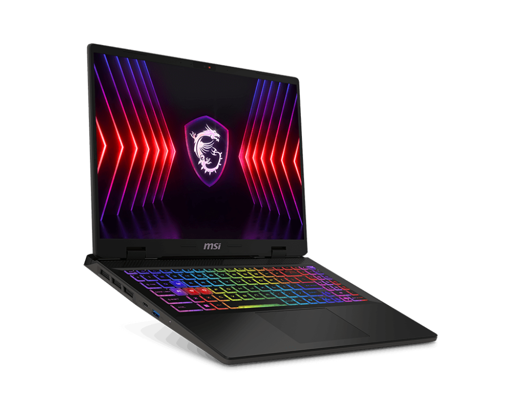 MSI Sword 16HX B13vfkG gaming laptop- raptor Lake i7-13700HX- 8GB*2 Ram -512GB SSD- RTX 4060 -GDDR6 8GB- 16" INCH 144HZ -WIN11