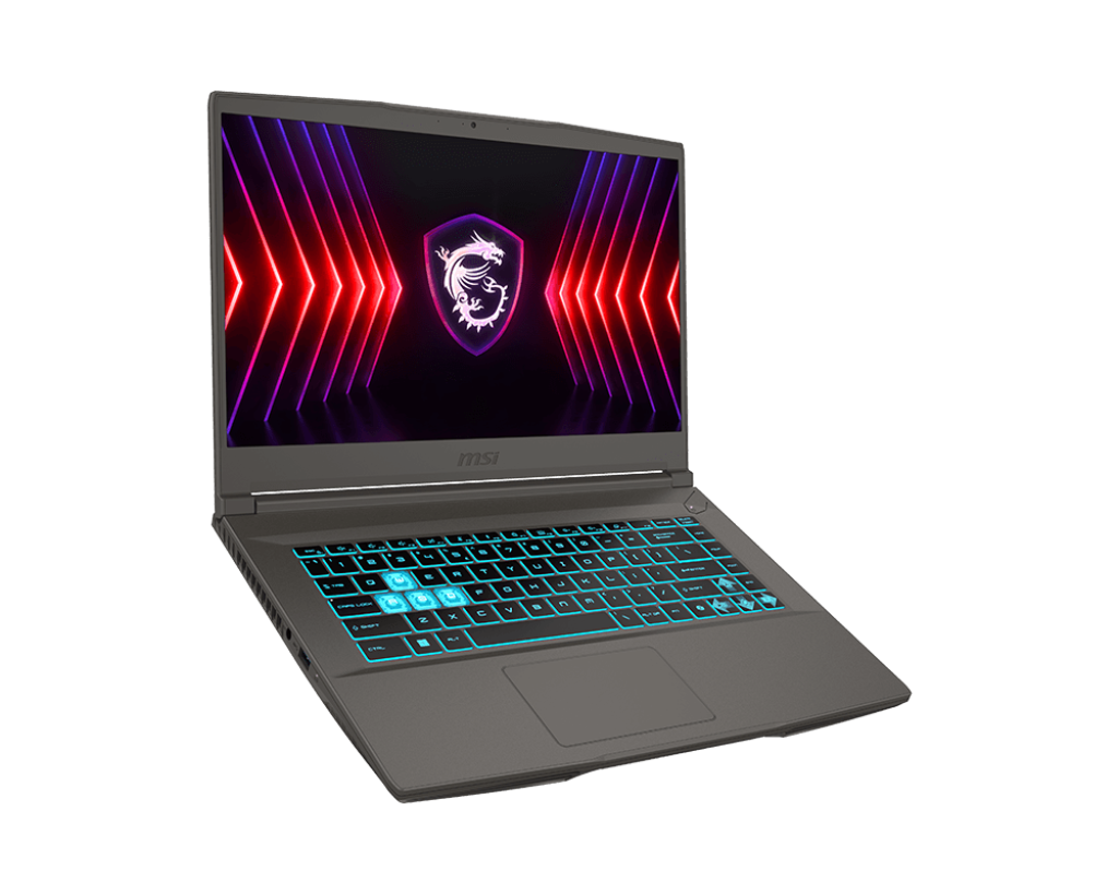 LAPTOP MSI Thin 15 B 13VE -CPU Raptor Lake i7 13620H -RAM 16G DDR4 (3200MHz) -512GB NVMe PCIe SSD -VGA RTX 4050 GDDR6 6GB- FHD 144Hz IPS-Blue Backlit -2 Yr -Cosmos Gray ( 9S7-16R831-2614 )