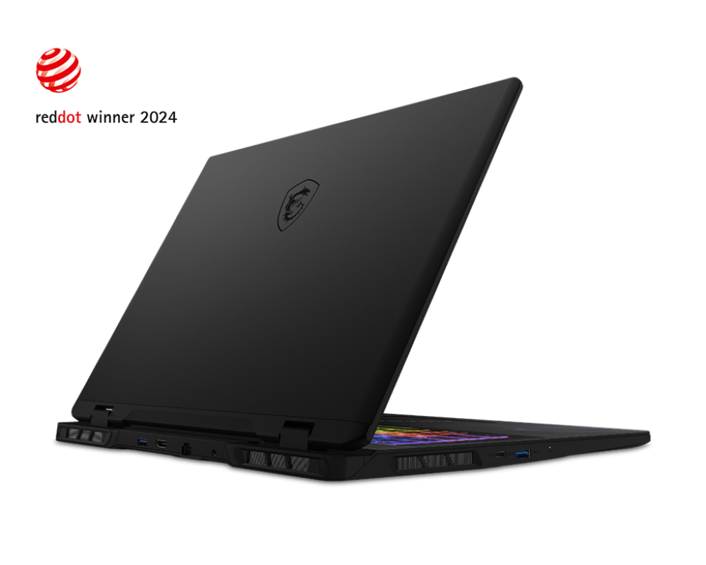 MSI Pulse 17 AI C1VGKG Gaming Laptop Intel Core Ultra 9 185H- (8GB*2) RAM- 1TB SSD- NVIDIA GeForce RTX 4070- 17 Inch 16:10 QHD+ 240Hz- Windows 11 Home Core Black
