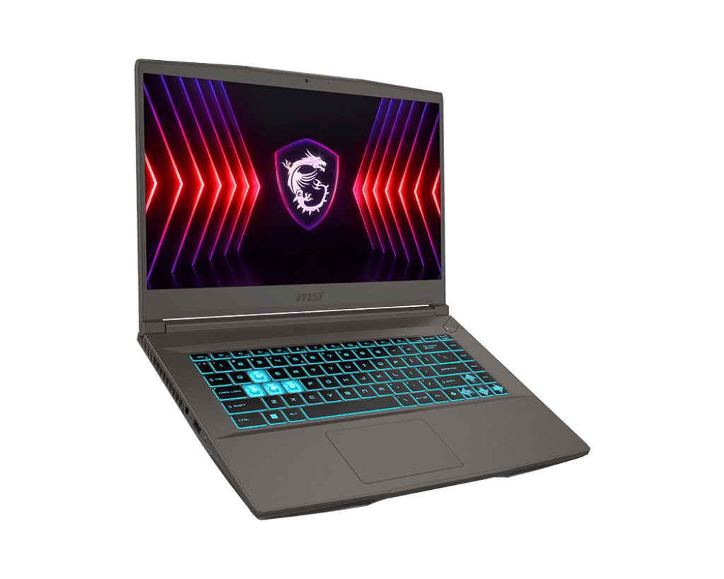 MSI Thin 15 B13UCX Gaming Laptop Intel Core I7-13620H 16GB Ram 512GB SSD Nvidia RTX 2050 GDDR6 4GB, PCIe4 WiFi 6E 15.6 FHD 144HZ DOS Home Gray