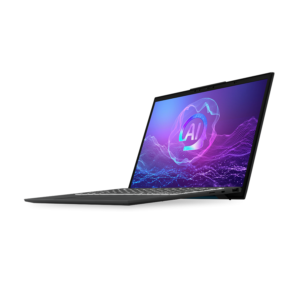 LAPTOP MSI Prestige 13 AI+ Evo A2VMG  -CPU Ultra 7 258V - RAM 32GB LPDDR5x-  1TB NVMe PCIe SSD - VGA 13Q3 (Intel Arc Graphics) 13.3 2.8K ( 2880 x 1800 ) OLED - Single backlight Keyboard(White)- Windows 11 Home-2yrs -( 9S7-13Q322-017 )