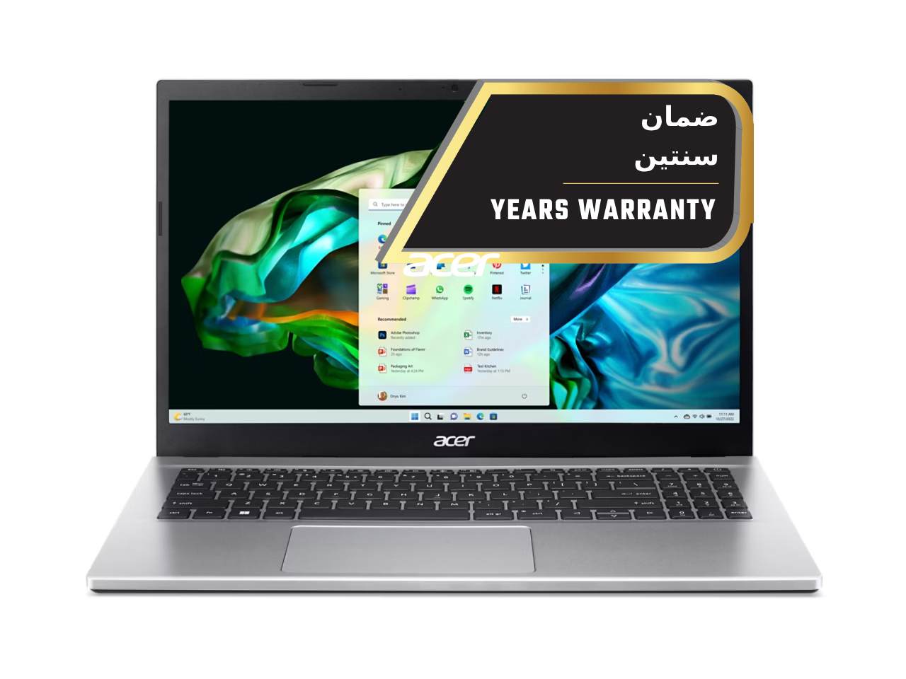 LAPTOP ACER Aspire 3 A315-44P-R4GH Slim Laptop  NX.KSJEM.004 CPU AMD Ryzen 7 5700U RAM 8 GB DDR4 HDD 512GB M.2 NVMe SSD VGA AMD Radeon Graphics 15.6 DOS  Warranty 2 Year