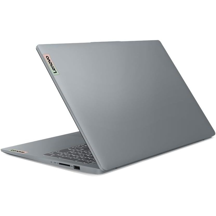 Lenovo IdeaPad Slim 3 15IRH8 83EM007VED Laptop, Intel Core i7-13620H, 512GB SSD, 16GB RAM, 15.6 Inch, FHD Display, Integrated Intel UHD Graphics, Windows 11 - Arctic Grey with Laptop Casual Toploading Bag, Black